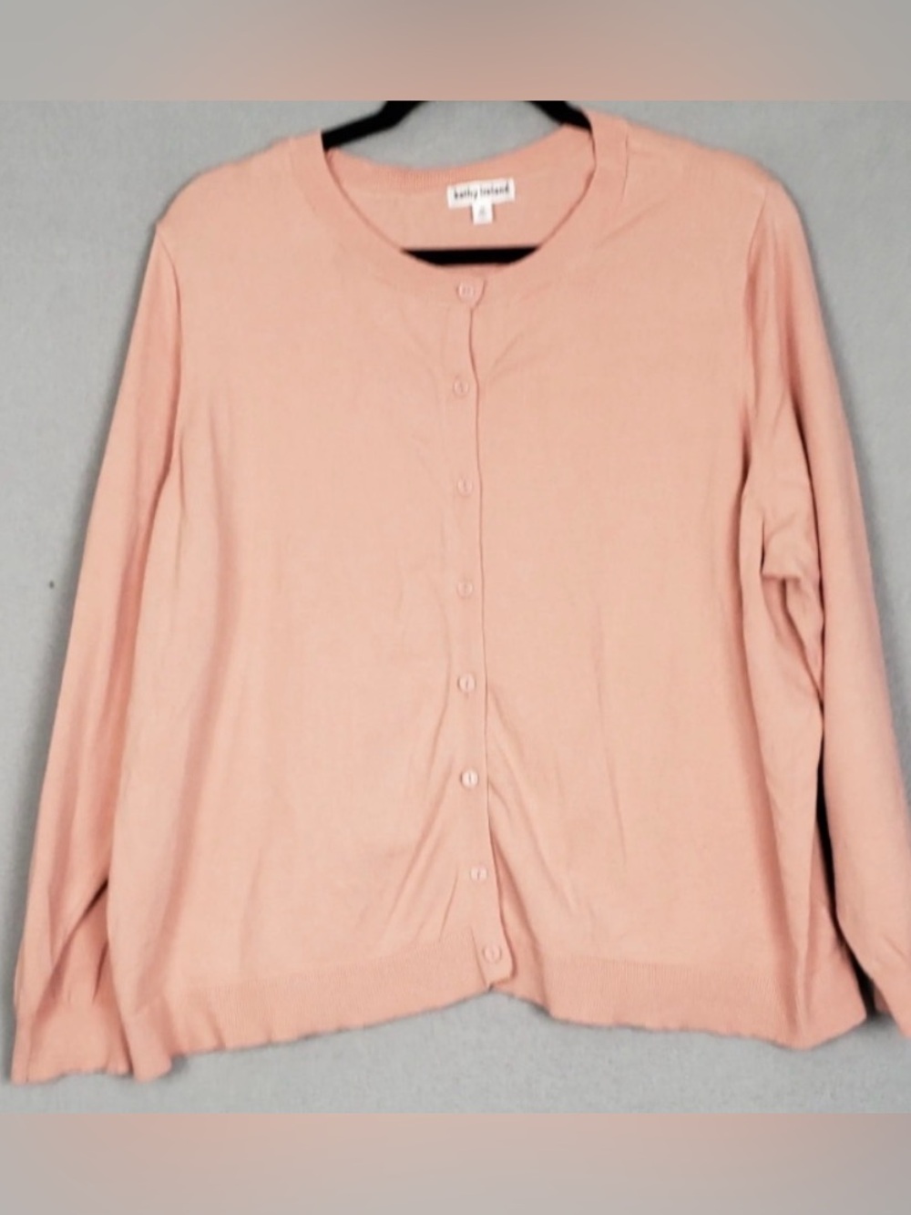 Classic pink cardigan